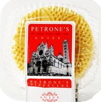 Petrones Italian Anise Pizzelle Waffle Cookies 6oz