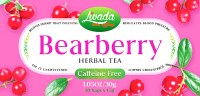 Livada Bearberry Caffeine Free Cholesterol Lowering Herbal Tea 30g