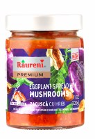 Raureni Premium Eggplant Zacusca Zacusca Cu Hribi 320g