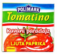 Polimark Tomatino Kuvani Paradajz Sa Ljutom Paprikom Hot Tomato Juice 500ml