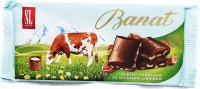 Swisslion Takovo Banat Milk CHocolate Bar with Chopped Hazelnuts 80g